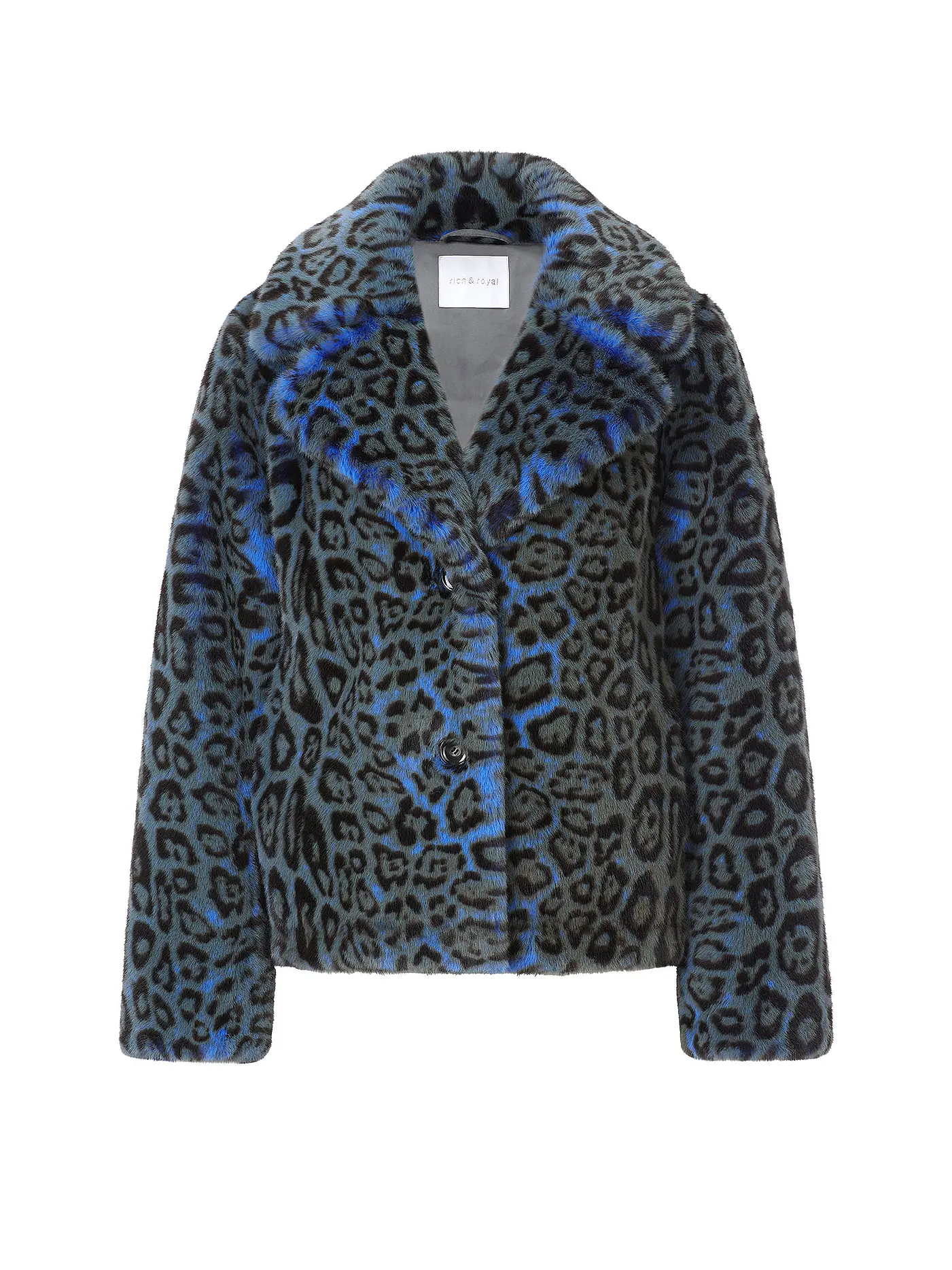 RICH & ROYAL | Jacke in Felloptik | 